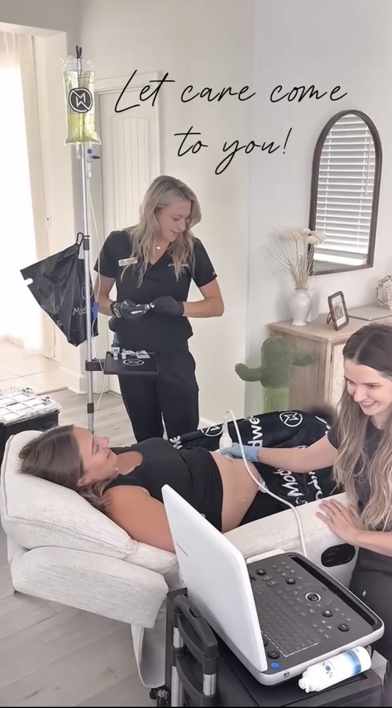IV hydration therapy session